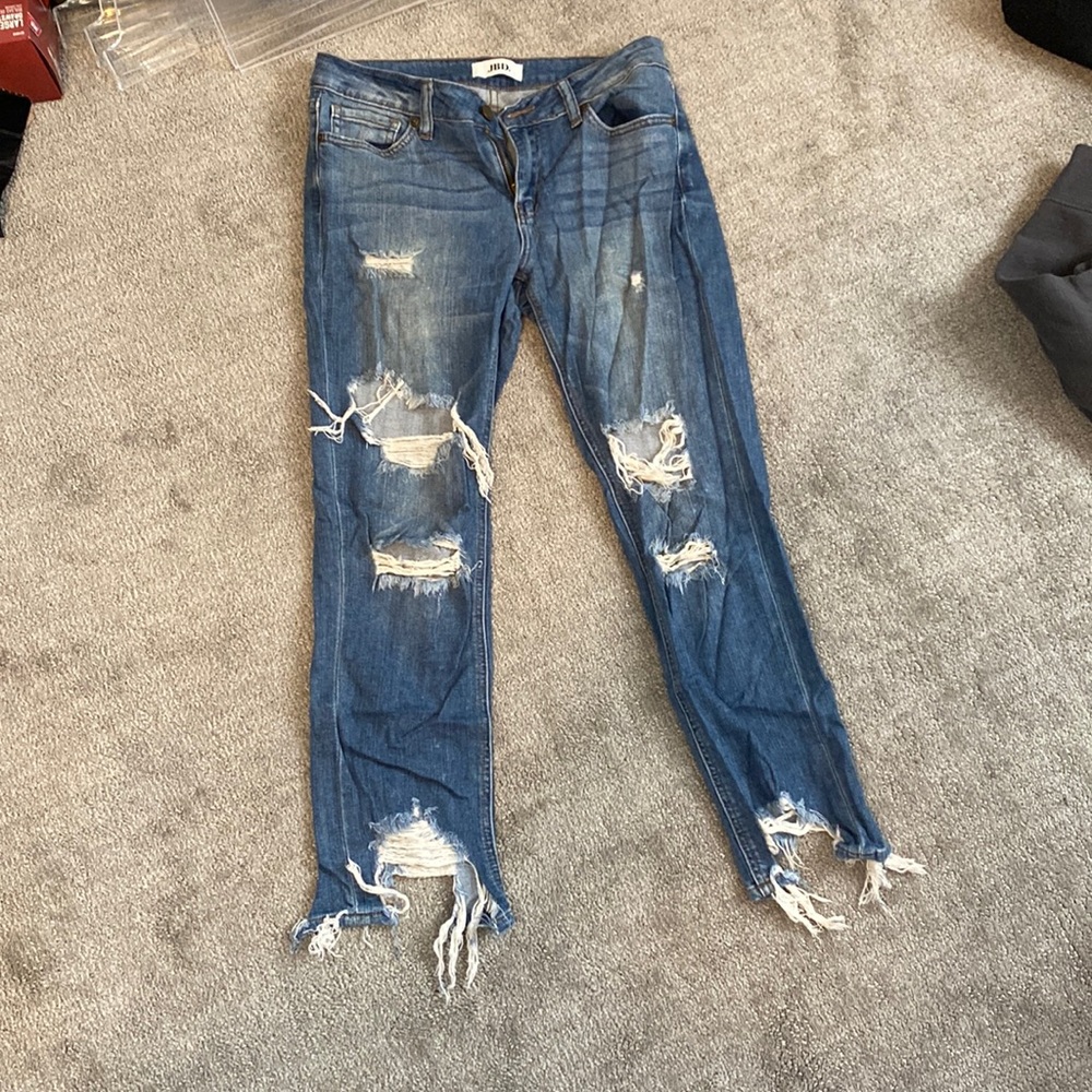 Just black denim size 26